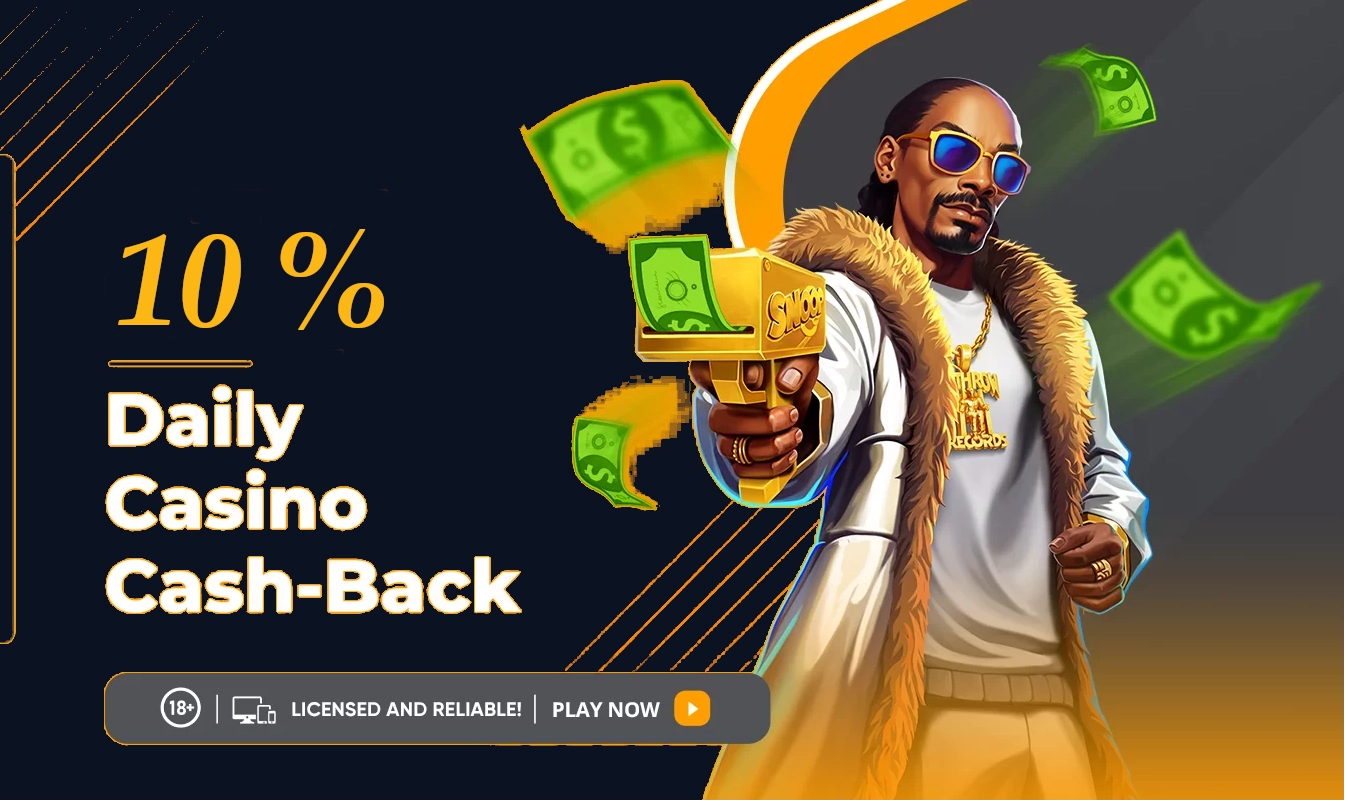 10% DAILY CASINO CASHBACK